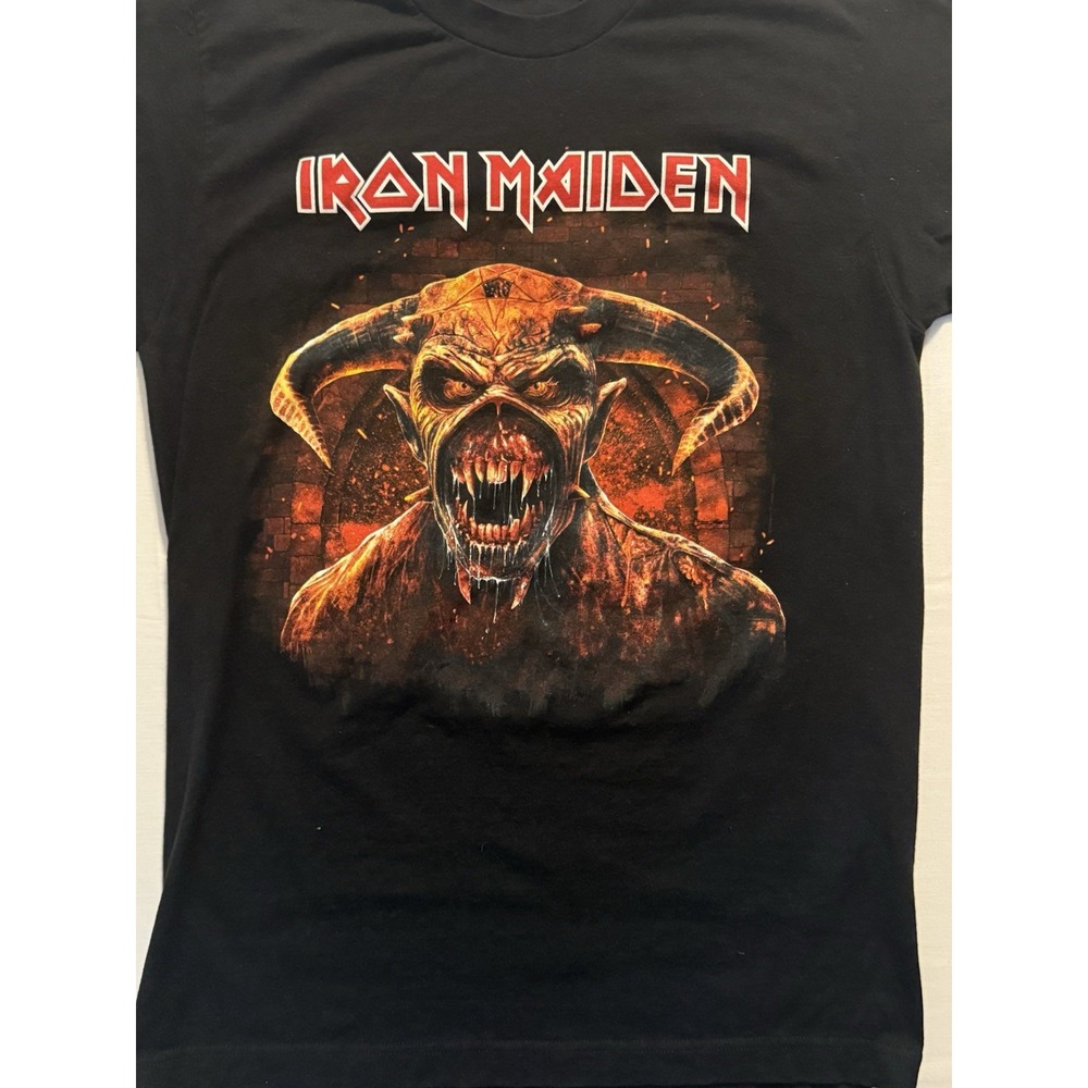 Iron Maiden Legacy of the Beast Concert Tour 2019 Black Band T-Shirt /Size M